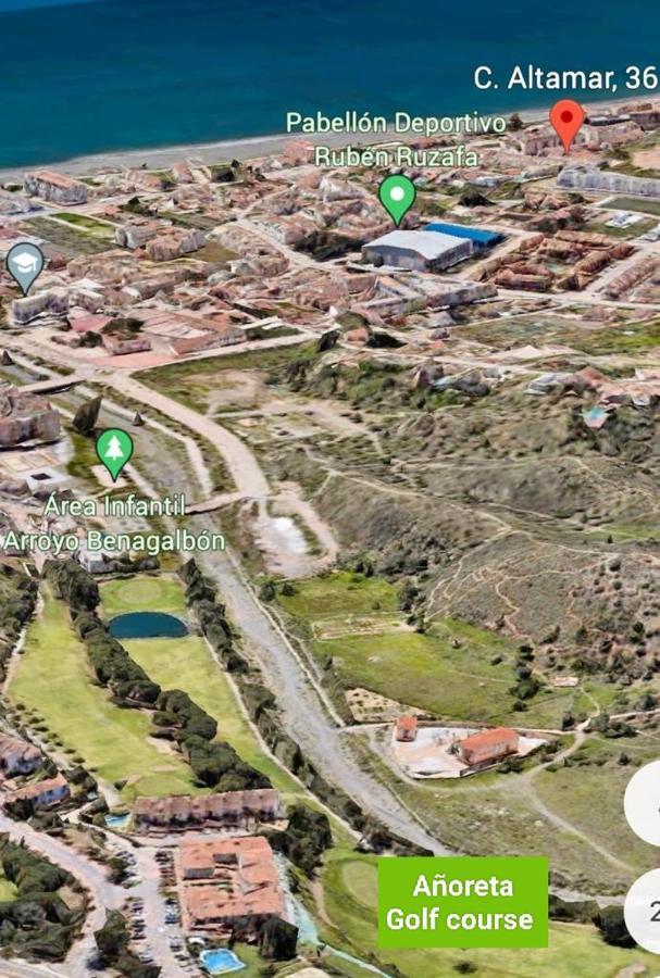 Апартаменти Atico Con Piscina, Golf, Vistas Al Mar Торре-де-Бенаґальбон Екстер'єр фото