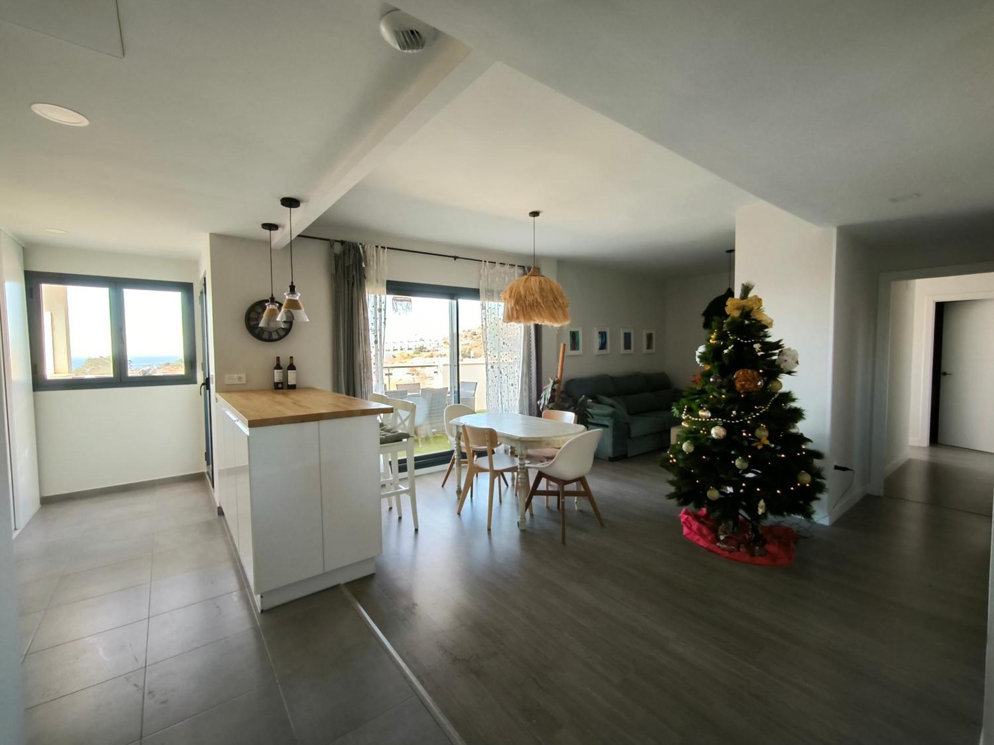Апартаменти Atico Con Piscina, Golf, Vistas Al Mar Торре-де-Бенаґальбон Екстер'єр фото